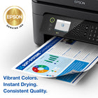 Epson T232 Ink Cartridge - Standard Capacity - Cyan-Sharp text and brilliant colour for high-quality results, fast-drying ink
