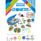 Geomag Geometry Lab Recycled - 244 Pieces-Work groups come to life as students explore 2D polygons, 3D geometric shapes and much more