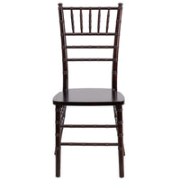 Flash Furniture - Chaise Chiavari série Hercule en bois, noyer (XSWALNUT)-Chaises Chiavari