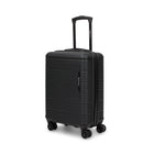 Swiss Mobility YVR 21.5" Hardside Carry-on Luggage - Black-Made of ABS/PC