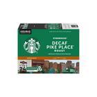 Starbucks Decaf Pike Place Roast Coffee K-Cup Pods - Medium - 24 Pack-Delivers the rich coffee flavour you love from Starbucks without the caffeine