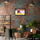 Matvei Michkov Philadelphia Flyers - Framed Canvas - 31" x 22"-Officially licensed by the NHL and NHLPA