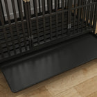PawHut 49" Heavy Duty Steel Kennel Pet Cage - Black-Colour: Black 