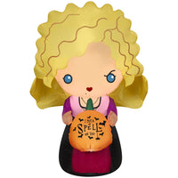 GEMMY Airblown Inflatable Halloween Hocus Pocus Sarah - 42"-Halloween inflatable lights up