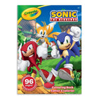 Crayola Colouring Book - 96 Pages - Sonic The Hedgehog-TRAVEL-FRIENDLY: This colouring book is a perfect travel activity for kids, offering on-the-go fun and creativity
