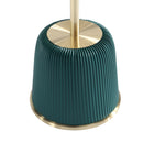 Manhattan Comfort - Ensemble de 3 tables : table basse et tables d’appoint Anderson modernes, revêtement similicuir vert-Garantie limitée du fabricant de 30 jours