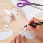 Astrodesigns Cardstock Paper - 8.5" x 11" - White - 100 Pack -5