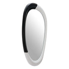 Zuo Muna Mirror - White/Black-Hangs vertically only