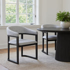 Zuo Anasa Dining Chair - Grey-Chair Weight Capacity: Supports up to 280 lb