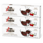 San Andrés - chocolat truffé aux cerises marasquin 200 g - paquet de 3-Confiserie espagnole haut de gamme au chocolat truffé