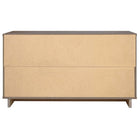 Manhattan Comfort - Granville commode moderne et double commode - gris clair - ensemble de 2-Garantie limitée du fabricant de 30 jours