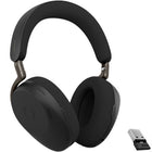 Jabra Evolve3 85 UC USB-A - Black-Running on a rechargeable lithium‑ion battery with up to a two‑hour full charge time and rapid‑charge capability