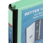 Staples Better Binder - 1" - Mint-Non-stick vertical inside pocket keeps loose pages in place