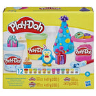 Play-Doh 12-Piece Celebration Modelling Clay Compound Pack-Celebrate with colour: grab a Play-Doh party pack and let the celebration begin - it's a great addition to arts and crafts supplies or even fun birthday party gifts for 3 year olds and up