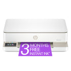 HP Envy 6155e All-in-One Printer with Bonus 3 months Instant Ink-The Envy 6155e is perfect for homes printing everyday high-quality colour documents like homework and borderless photos. Print speeds up to 7 ppm colour, 10 ppm black.