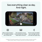Google Nest Cam Outdoor Wired Camera (2nd Gen)-Hey, you left your garage door open.
With a Google Home Premium subscription, Nest Cam can alert you if your garage door is opening or left open. No more wondering or worrying.