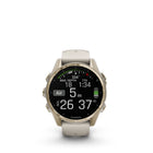 Garmin - fēnix 8 – 43 mm, saphir AMOLED, or doux avec bracelet en silicone gris brouillard/grès foncé-Votre score de préparation à l'entraînement est basé sur la qualité du sommeil, la récupération, la charge d'entraînement et l'état du VRC pour déterminer si vous êtes prêt à travailler dur et à récolter les fruits (les données présentées sont destinées à être une estimation précise des mesures suivies)