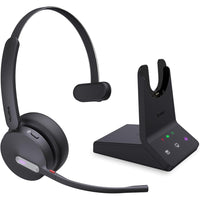 Yealink WH64 Mono Wireless Headset - Microsoft Teams-The WH64 is a wireless headset for business communication. It integrates DECT and Bluetooth modes, offering efficiency and flexibility.
