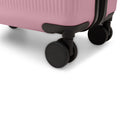 Bugatti Monaco 26.5" Hardside Medium Check-in Luggage - Vegan Leather Trim -  Pink-9
