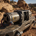 Novawinch Super B 2,500 lb 12V Electric ATV/UTV Winch with Synthetic Cable and Handbar Switch-Differential ultra-compact gearset with a 171:1 ratio