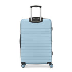 Bugatti Lisbon Large Hardside Luggage - Blue-Both the top and side handles are reinforced for added durability