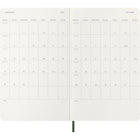 Moleskine 2026 Classic 12-Month Soft Cover Weekly Planner - 5" x 8.25" - Myrtle Green-Stickers to customise your plans and year stickers for the spine