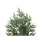 Monarch Specialties - Plante Artificielle - 47 po H - Acacia - Mis En Pot - Soie - Feuilles Vertes - Pot Noir-6