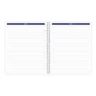 Blueline 2026 DuraGlobe 14-Month Monthly Planner - Bamboo Fibre Paper - 8-7/8" x 7-1/8" - Joyful - Bilingual-Calendars of past, current, and following 3 months on each spread