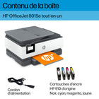 HP - Imprimante tout-en-un OfficeJet 8015e avec 6 mois d'encre instantanée en prime avec HP+-10