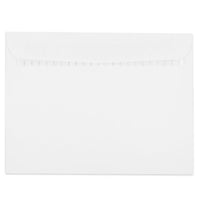 JAM Paper 9.5 x 12.5 Booklet Envelope with Self Adhesive Closure, White, 50 Pack (356828786I)-Colour: White