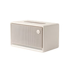 Edifier ES300 Ambient Light Tabletop Bluetooth Speaker - Ivory-Hi-Res audio via Wifi, Bluetooth 5.4, USB and AUX input .
