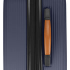 Bugatti Cannes 23.50" Hardside Spinner Check-in Luggage - Navy-Telescopic trolley handle with multi-stage locking heights