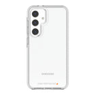 AXS Crystal Shield D3O Case for Samsung Galaxy S24 - Clear-Anti-UV material offers a crystal clear design displaying the original design of your phone while providing protection against drops and scratches