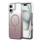 AXS Crystal Shield D3O Case Made with Recycled Materials Magsafe Compatible for Apple iPhone 16 Plus - Nude Gradient-6ft drop tested to protect from drops in most everyday situations