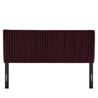 Modway Eloise Stain-Resistant Performance Velvet Full Headboard - Mulberry-Assembly Required