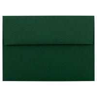JAM Paper 4 Bar A1 Invitation Envelopes - 3 5/8 x 5 1/8 - Dark Green - 250 Pack (63932585H)-Colour: Dark Green