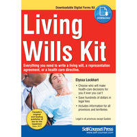 Self-Counsel Press Living Wills Kit [Digital Download]-Self-Counsel Press is the premier source for do-it-yourself law and small business books. Our books, ebooks, and form kits are designed to help you help yourself. All of our legal titles are written by lawyers who practise in the field they are writing about. Our business books are written by experts on the topic. People who have “been there, done that” in the businesses they write about, and know how to clearly and simply describe what they have learne