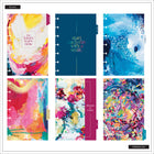 The Happy Planner 2026–2027 Mini Disc Bound Dated Planner - 7-1/2" x 6-11/16" - Abstract Expression-8