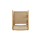 Manhattan Comfort Hamlet 22.64" Industry Chic Accent Chair - Nature - 2 Pack-30 Day Limited Manufacturer's Warranty