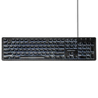 BlueDiamond Connect Backlit Low Profile Keyboard - French Canadian Layout-Smooth Silicone Membrane switches - Ultimate durability, comfort, and quit typing with low-resistance silicone membrane key switches rated for over 5 million cycles