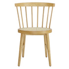 Modway Lykke Curved Spindle Back Dining Chairs - Natural - 2 Pack-9