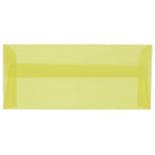 JAM Paper Enveloppes nº 10 (4,13 x 9,5 po) en papier vélin translucide, jaune primaire, boîte de 500-Type de produit : enveloppe translucide
