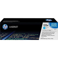 HP 125A (CB541A) Cyan Original LaserJet Toner Cartridge-Standard toner cartridge yields up to 1400 pages