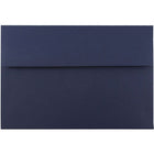 JAM Paper A8 Invitation Envelopes - 5.5 x 8.125 - Navy Blue - 25 Pack-These envelopes are perfect to use for sending invitations, greeting cards, RSVP's, thank you cards, gifts for birthdays, graduations, holidays and more