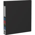 Avery® - Reliure robuste à anneaux en D à pression simple, 1 1/2 po, noire-Les anneaux sans espace Gap Free emp&ecirc;chent les pages de tomber et sont montés par l'arrière pour permettre aux feuilles de reposer à plat  