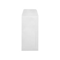 LUX Small Drive-In Banking Envelopes, 24lb., 3-1/4" x 7", White, 50 Pack (SDI-24WW-50)-24lb. Paper