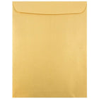 JAM Paper 10 x 13 Open End Catalog Envelopes with Gum Closure, Gold Stardream Metallic, 25 Pack-Gold Stardream Open End Catalog Envelopes