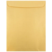 JAM Paper 10 x 13 Open End Catalog Envelopes with Gum Closure, Gold Stardream Metallic, 25 Pack-Gold Stardream Open End Catalog Envelopes