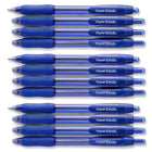 Paper Mate Profile Ballpoint Pens Retractable – 1.4 mm – Blue – 12 Pack-1.4mm bold tip