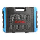 Fixtec 1/2-inch & 1/4-inch Drive Ratchet and Socket Mechanics 94-Piece Set-Built to last, this ratchet socket wrench set is made of strong CRV material for superior strength, durability, and corrosion resistance.